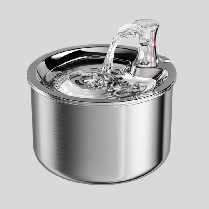 Vattendispenser för kissat ruostumattomasta teräksestä