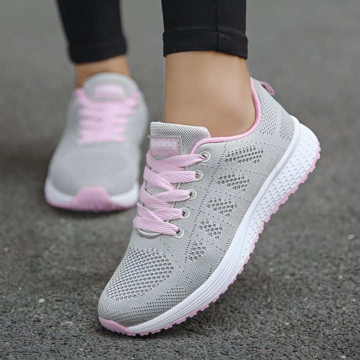 Ergonomiska casual sneakers för kvinnor – Lätta och stödjande