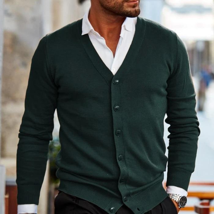 Stef Vest | Casual cardigan för män