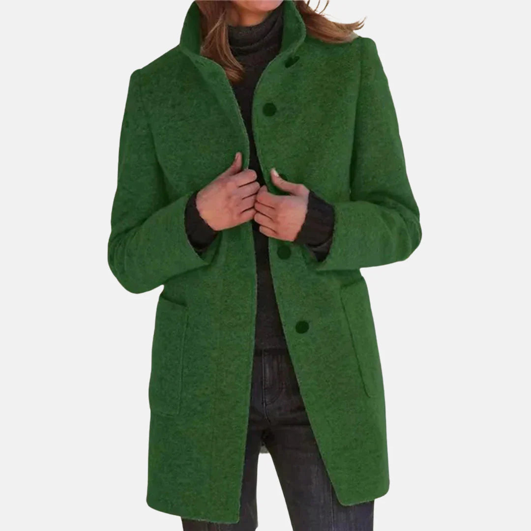 Vintage Tweed Coat med sofistikerad charm