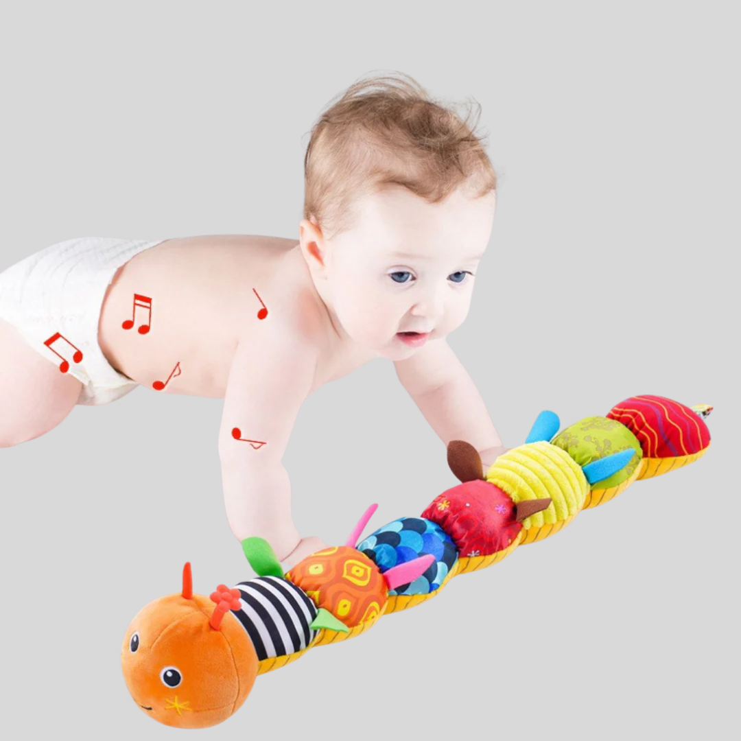 Caterpillar plyschskallra