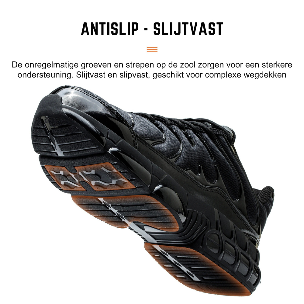 Moderne vernesko med ståltåhette for profesjonell sikkerhet