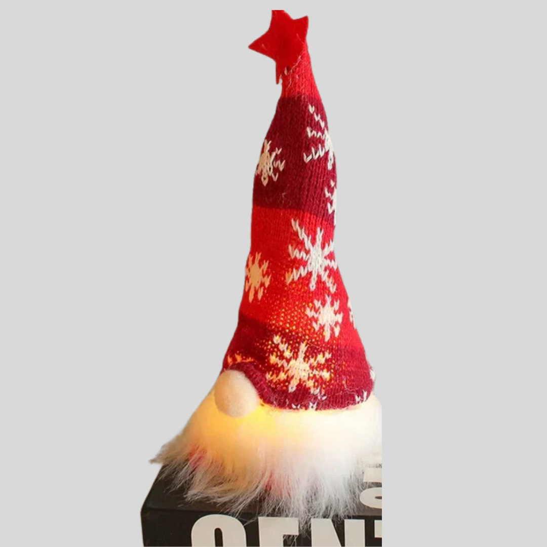 LED ansiktslösa dockgnomprydnader