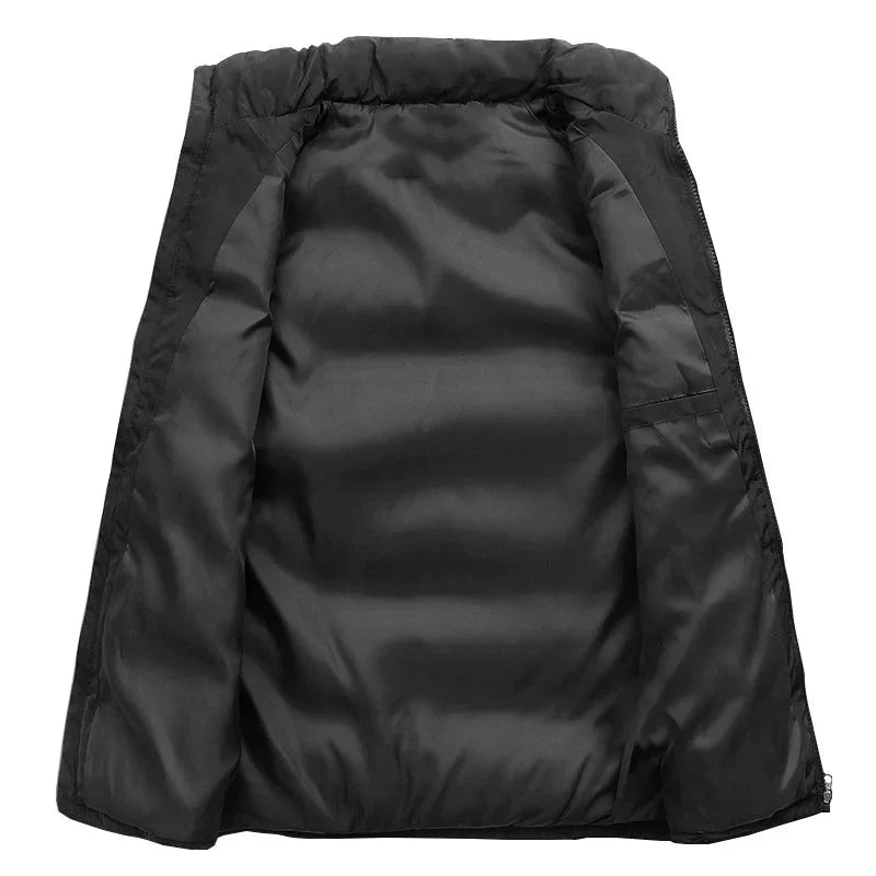 Quiltet lettvektsvest for menn