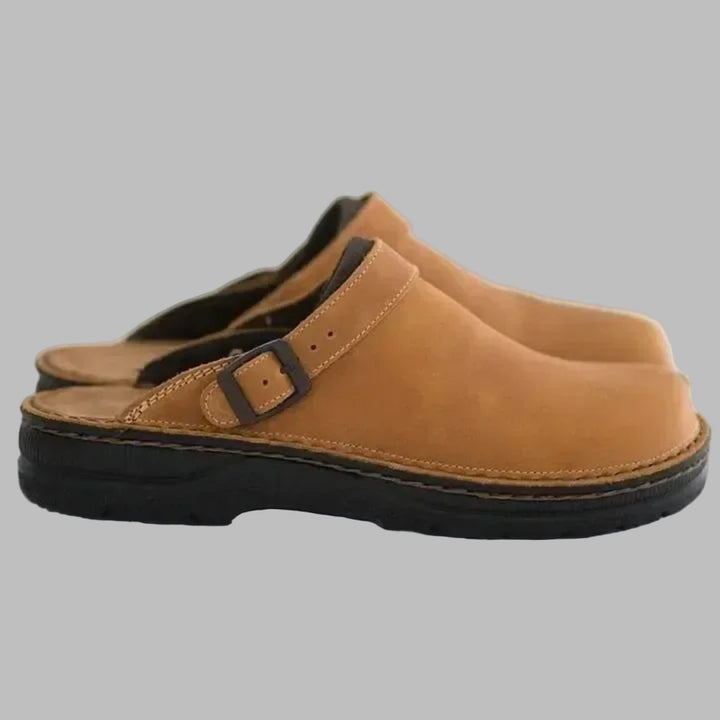 Slip-on-træsko til mænd