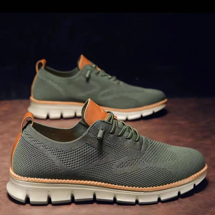 Herrersneakers med åndbar funktion i mesh