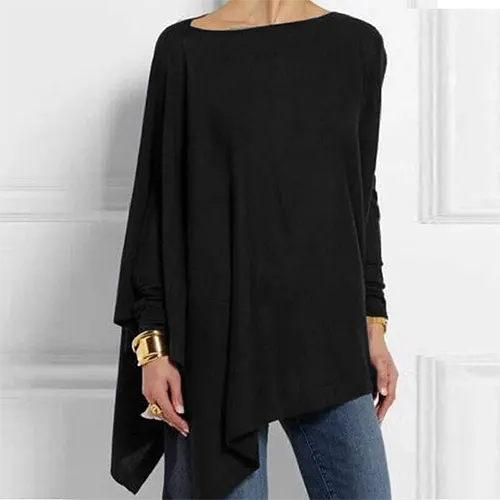 Elegant langærmet top med klassisk charme
