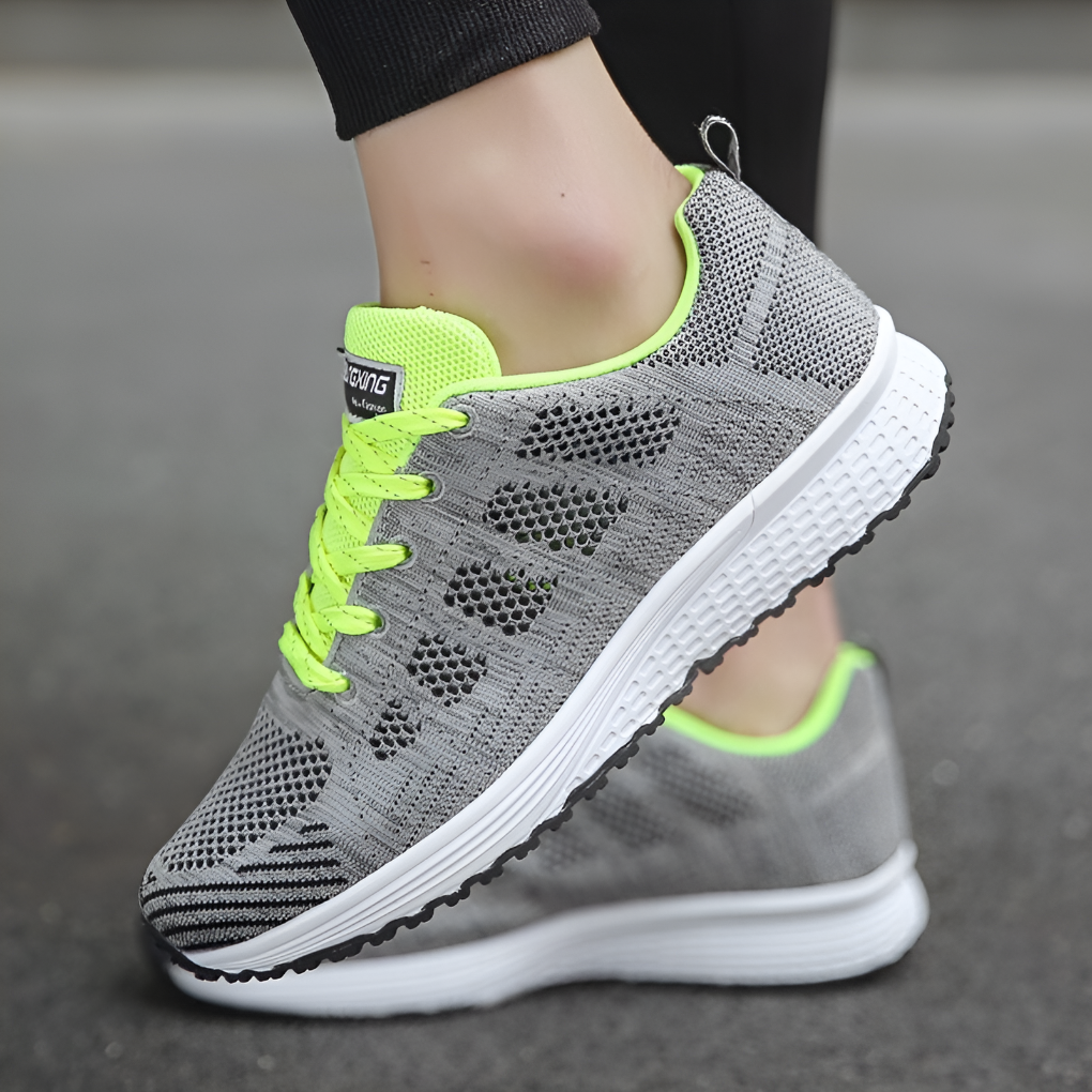 Ergonomiska casual sneakers för kvinnor – Lätta och stödjande