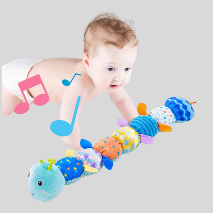 Caterpillar plyschskallra