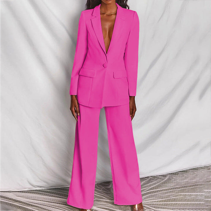 Leotine smart blazer & byxor set