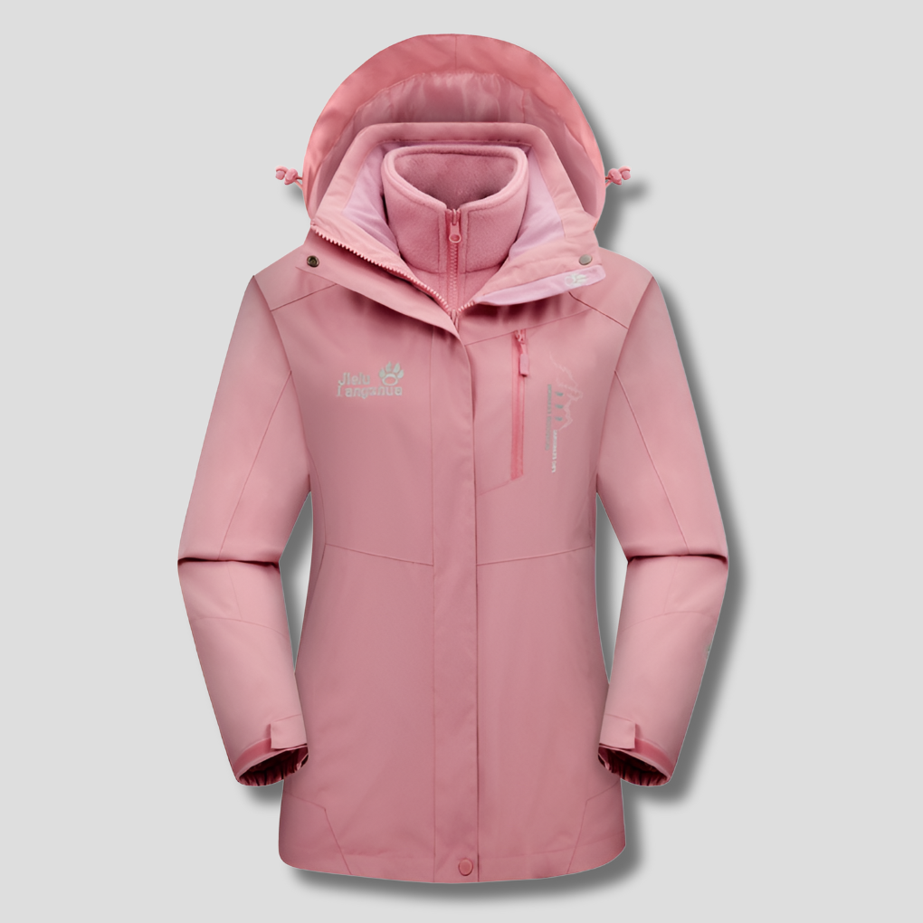 3-i-1 skidjacka Funktionell vinterlager-jacka