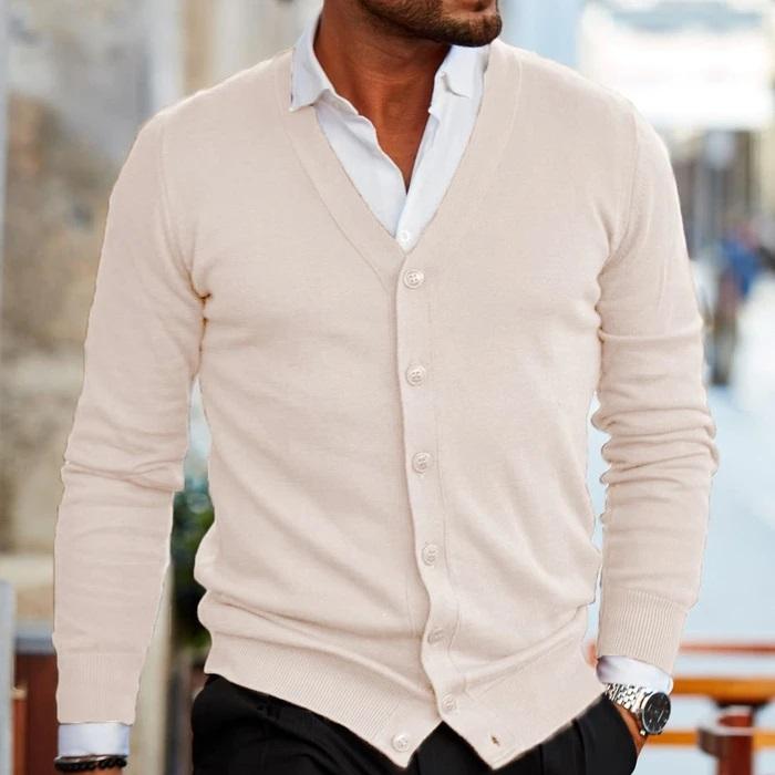 Stef Vest | Casual cardigan för män