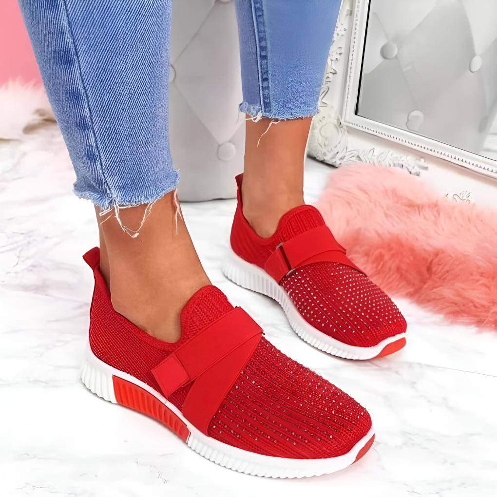 Justerbare T-remme Casual Flats