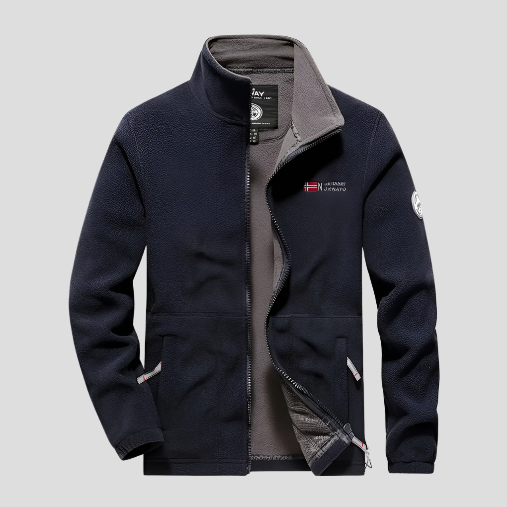 Casual fleecegenser for menn