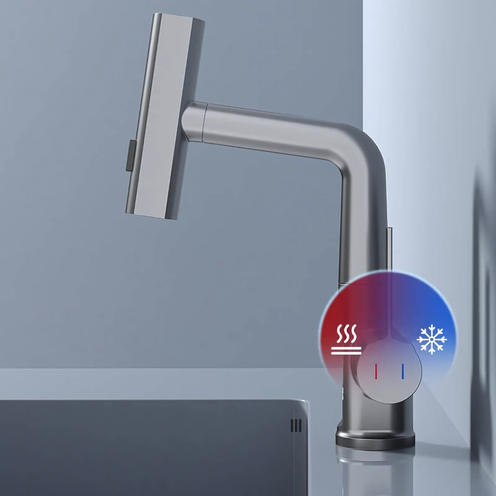 Flexibel LED-kran för kök och badrum