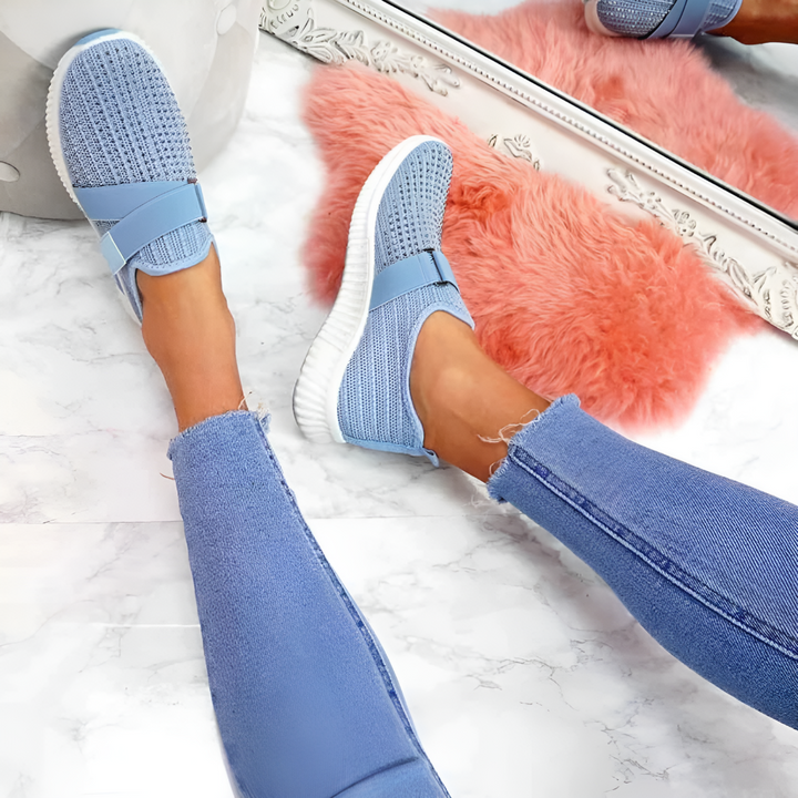 Justerbare T-remme Casual Flats