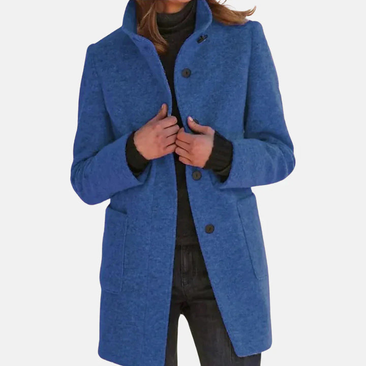 Vintage Tweed Coat med sofistikerad charm