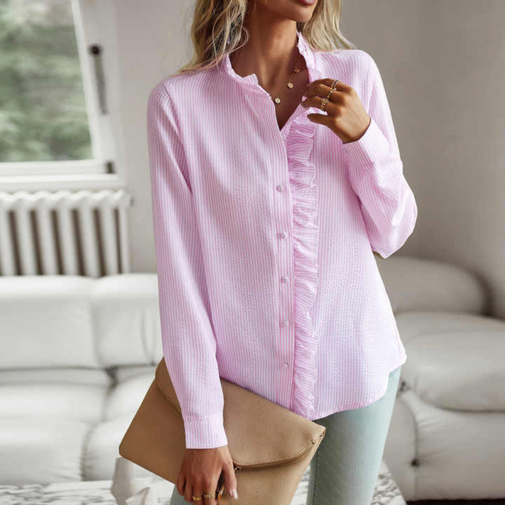 Elegant långärmad blus