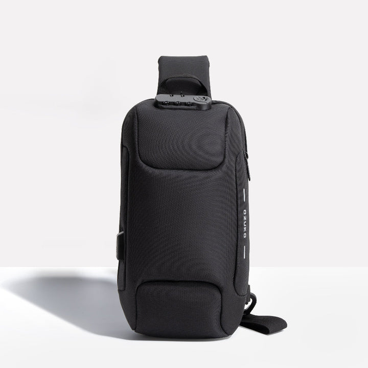 Stöldskyddad crossbody-laddningsväska