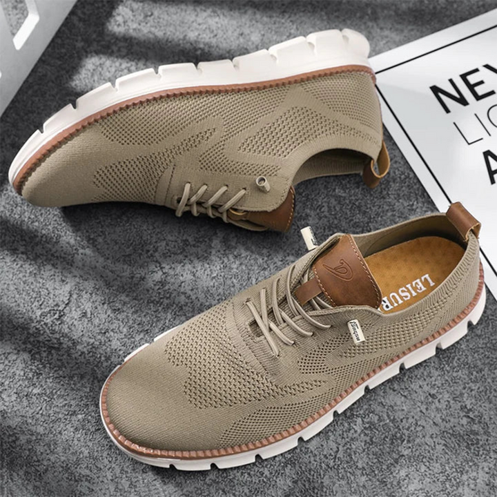 Herrers åndbare og stilfulde sneakers i mesh