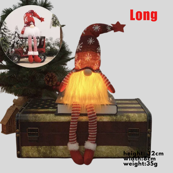 LED ansiktslösa dockgnomprydnader