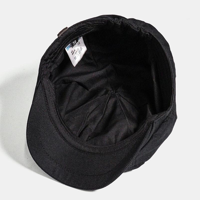 Brittisk newsboyhatt | Vintage retrohatt för män