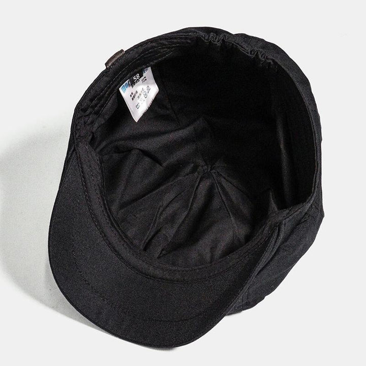 Brittisk newsboyhatt | Vintage retrohatt för män