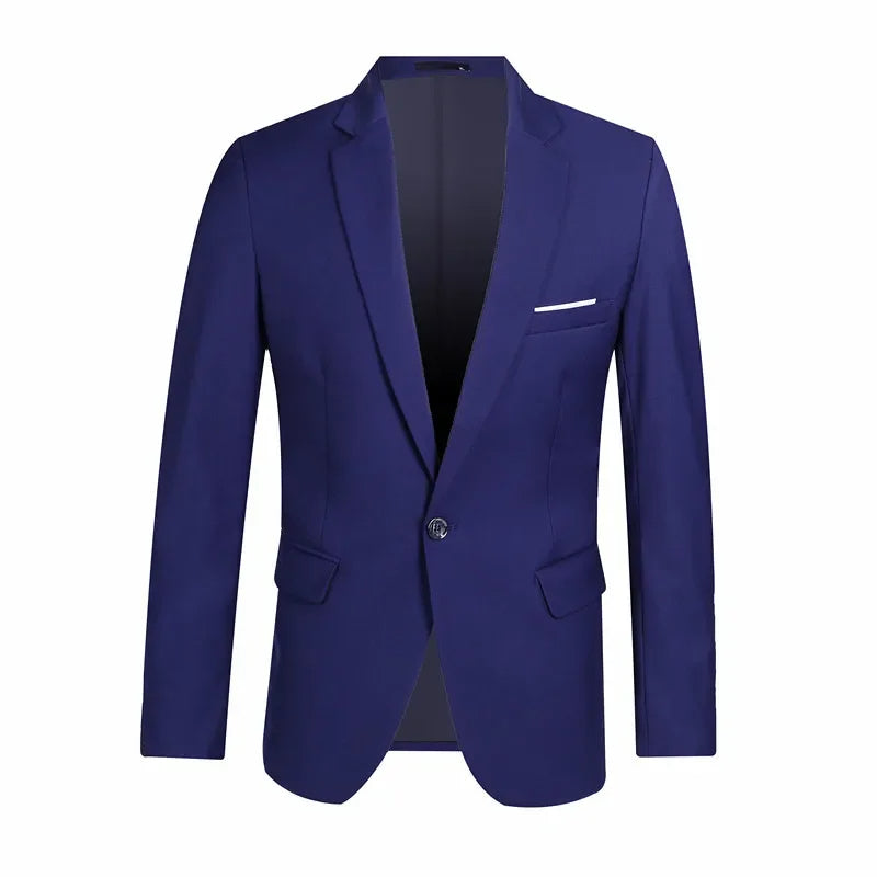 Smart slim fit blazer til mænd