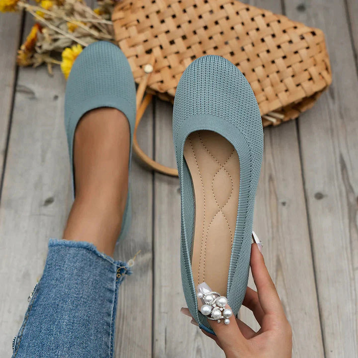 Bh og åndbarhed Anti-Slip Sommer Ballerina Sko til Kvinder