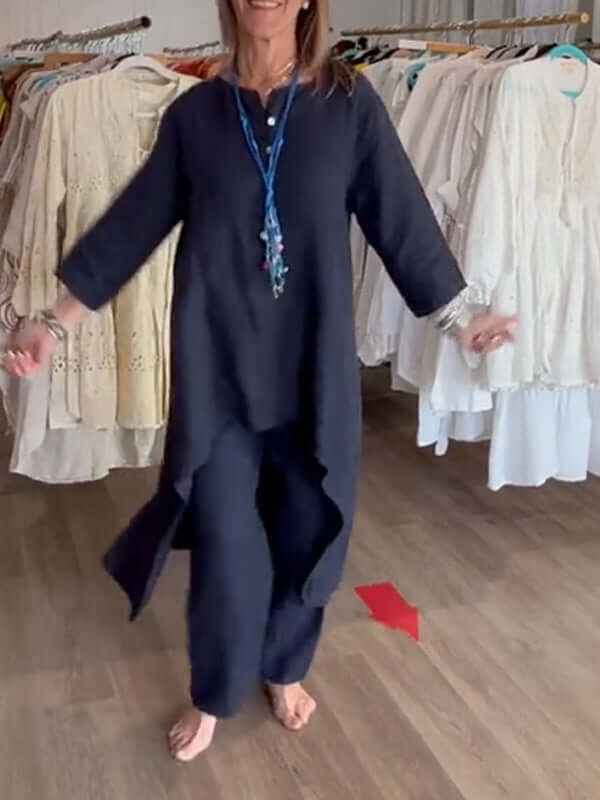 Linnekostume til kvinder