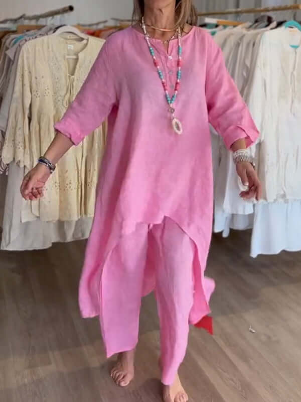 Linnekostume til kvinder