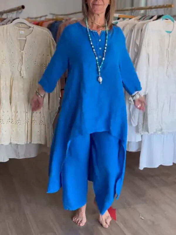Linnekostume til kvinder