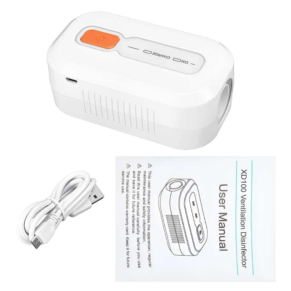 Bärbar CPAP-rengöring och desinfektionsmedel