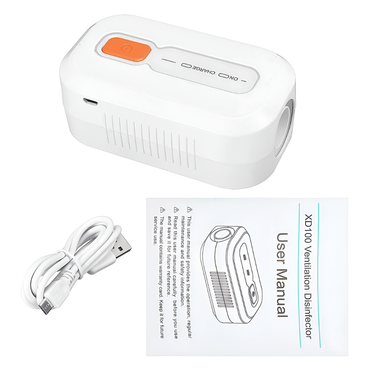 Bärbar CPAP-rengöring och desinfektionsmedel