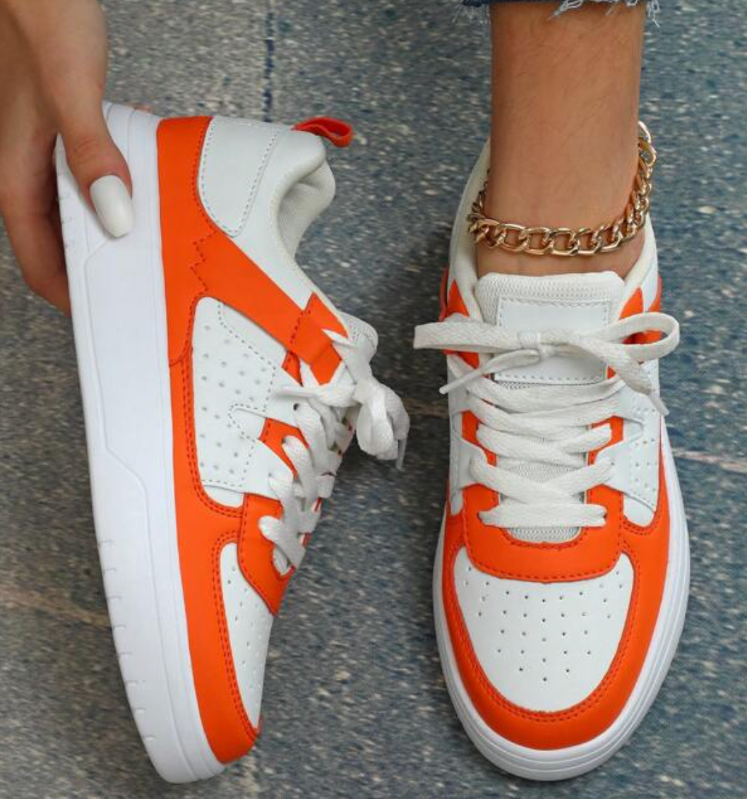 Farverige sneakers til damer med komfort og stil