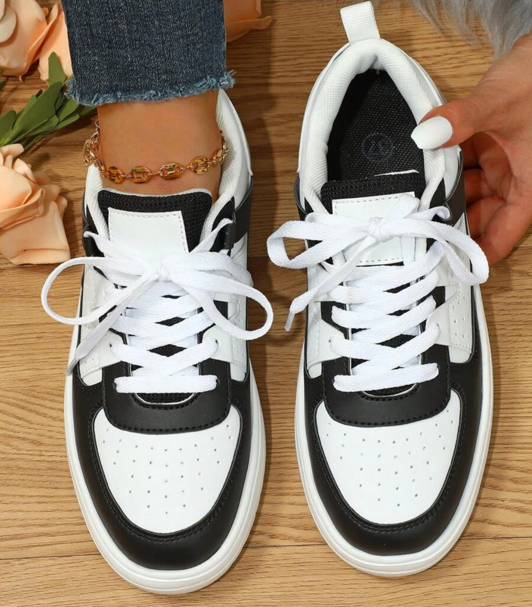 Farverige sneakers til damer med komfort og stil