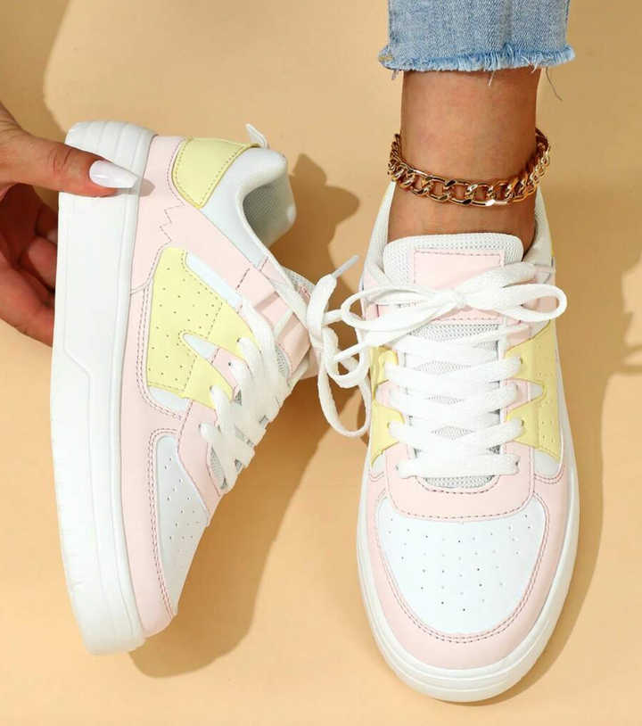 Farverige sneakers til damer med komfort og stil