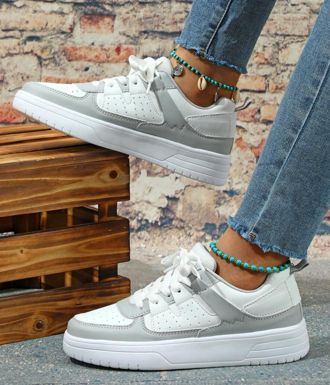 Farverige sneakers til damer med komfort og stil