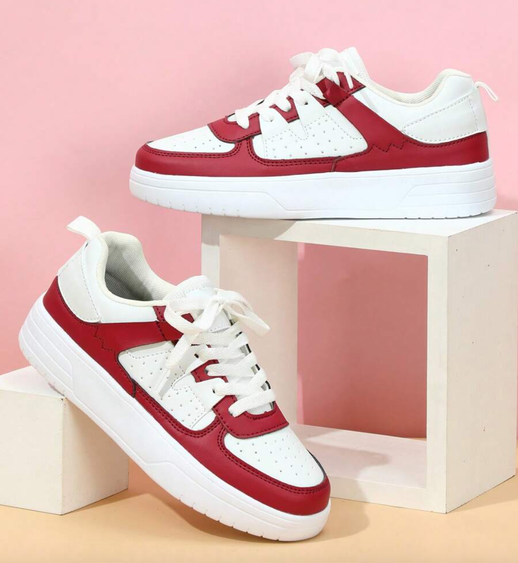 Farverige sneakers til damer med komfort og stil