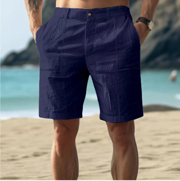 Casual lätt sommarväv shorts för män