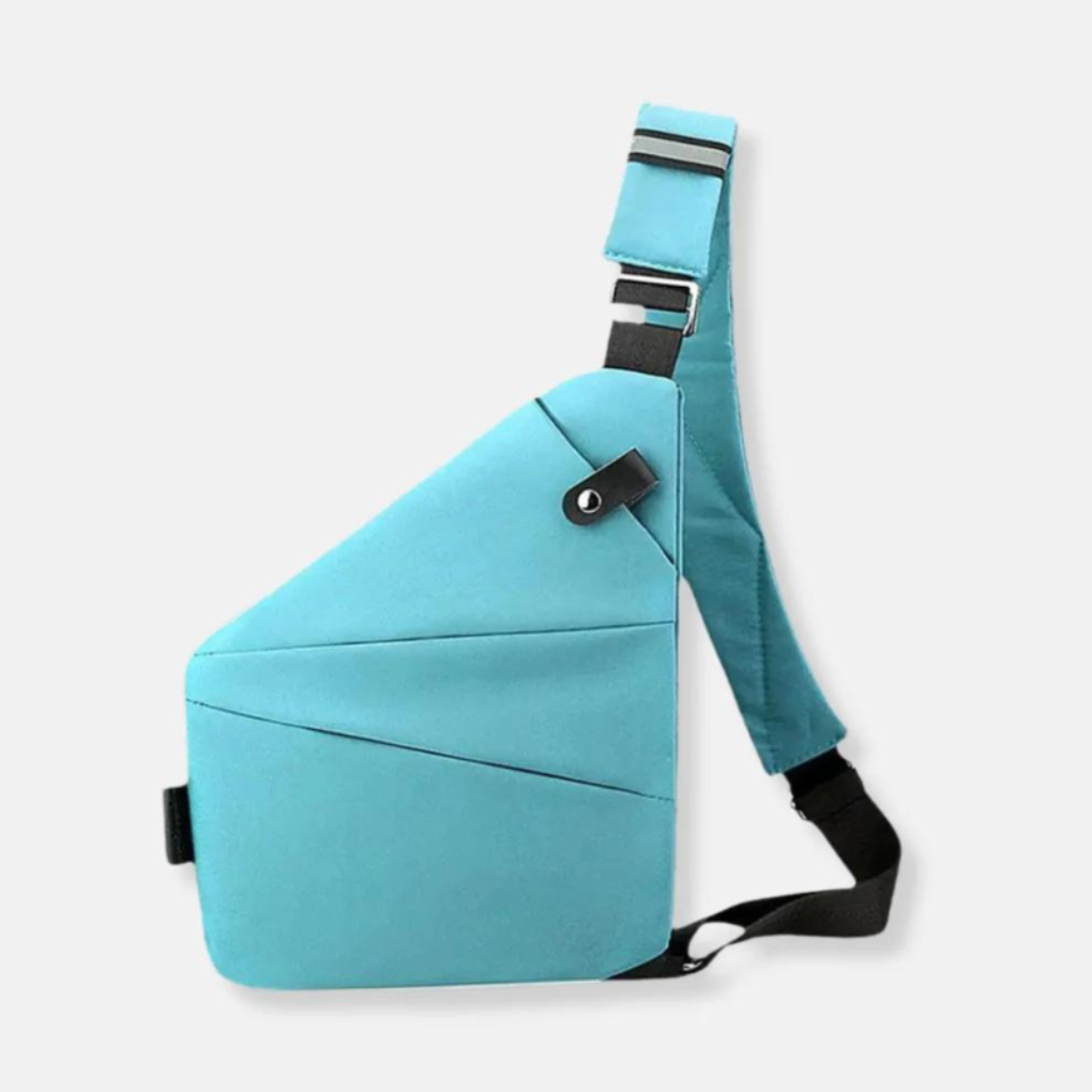 Stöldskyddad crossbody-resväska – säker, lätt och handsfree-organiserare för stads- och vardagsbruk