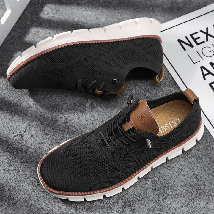 Herrers åndbare og stilfulde sneakers i mesh