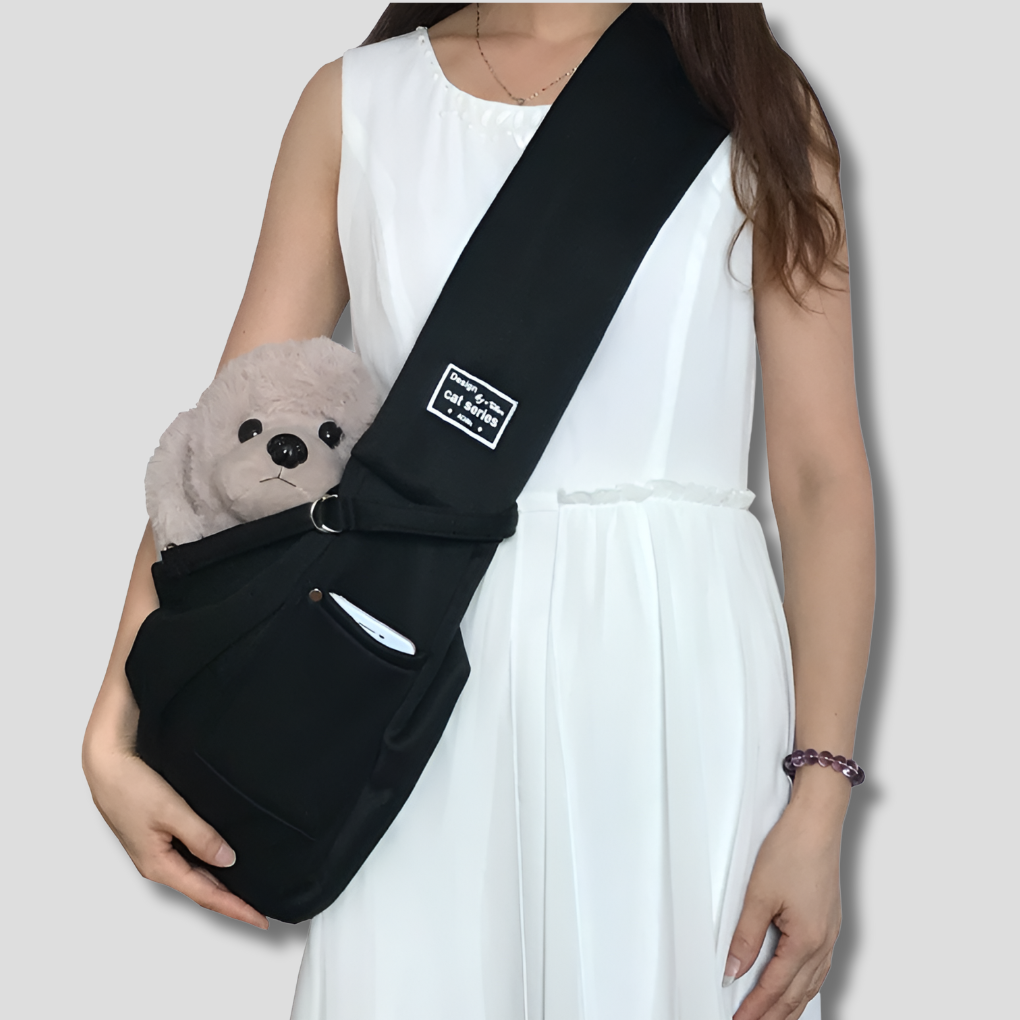 Bärbar husdjursbärväska för säkra och snygga resor