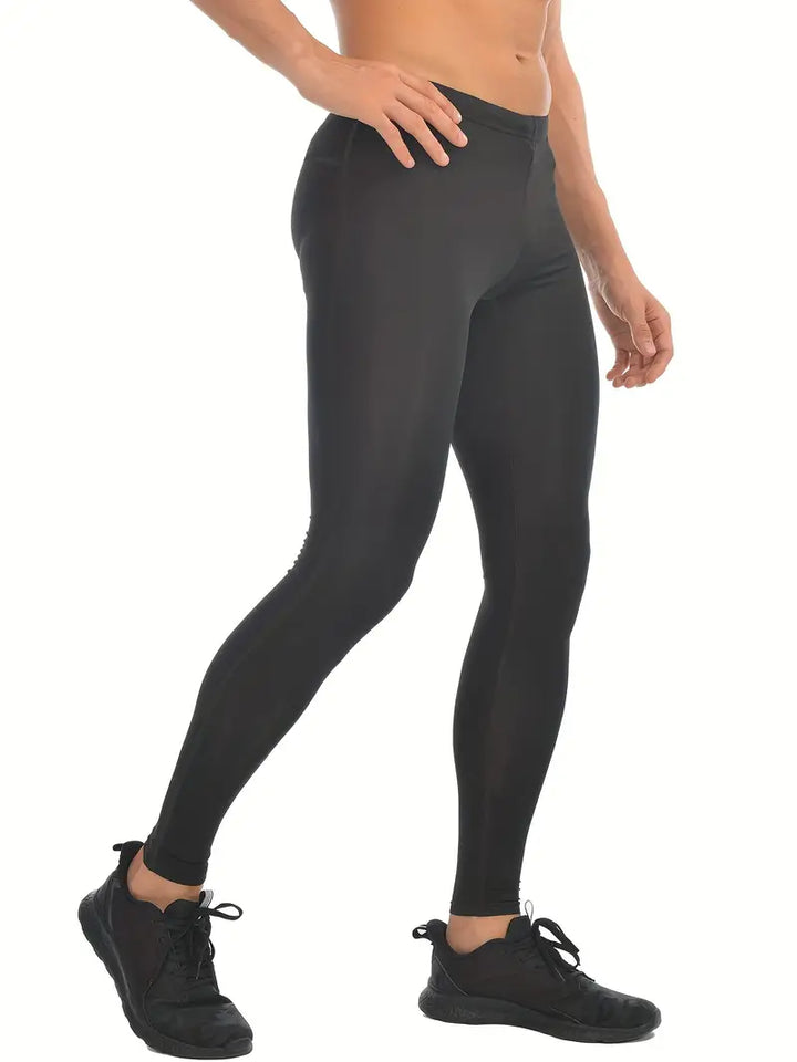 Qualidyne Solid cykelleggings för herrar