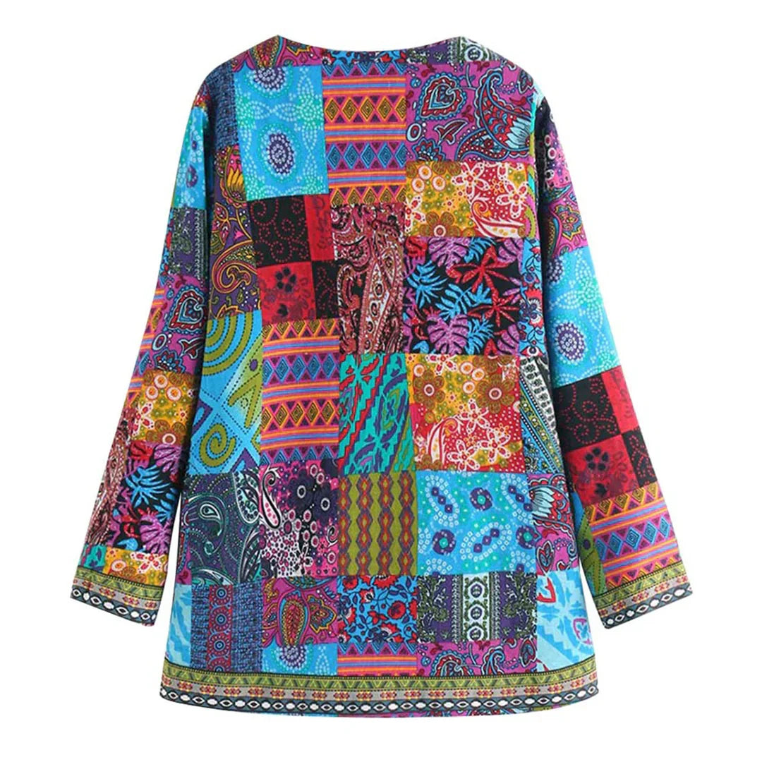 Retroinspirerad stickad koftaRetroinspirerad stickad kofta