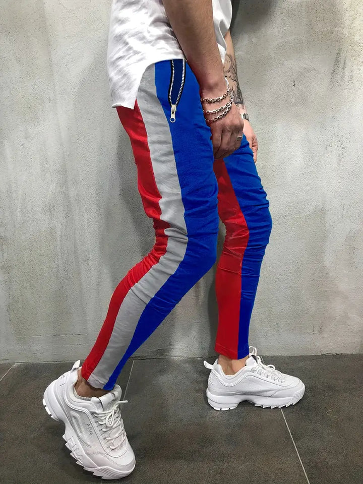 Herren Sweatpants med färgblock Jogger