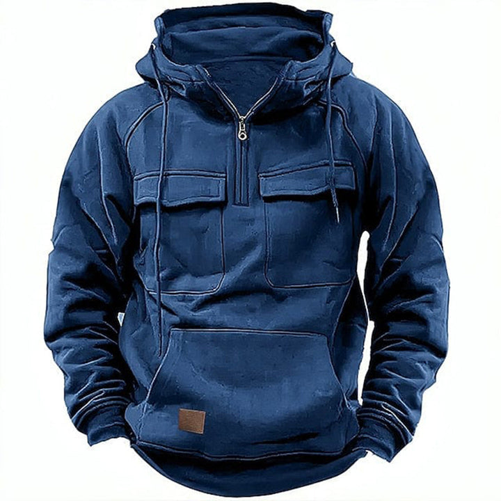 Retro Motorcycle Hoodie för män Robust stil möter vardaglig komfort