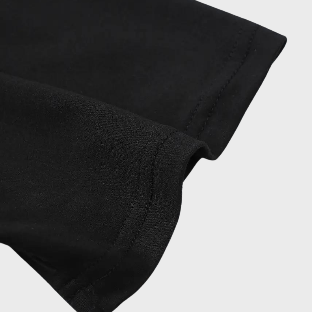 Herr Casual Rundhalset T-shirt med Minimalistisk Print