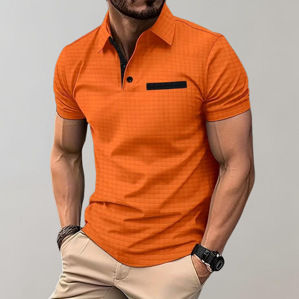 Stilren herrepolo – tidløs eleganse