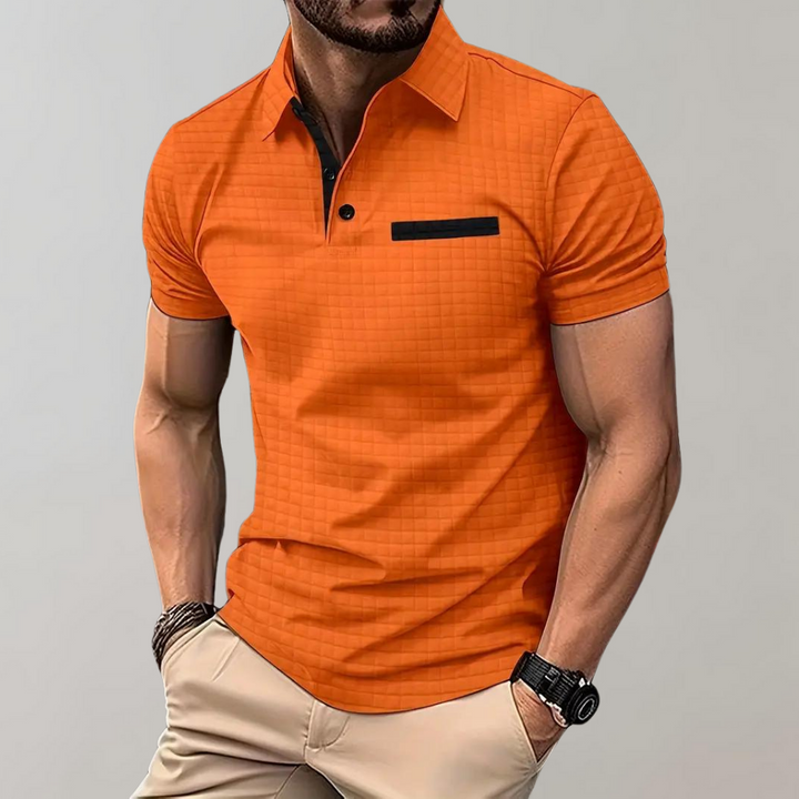 Stilren herrepolo – tidløs eleganse